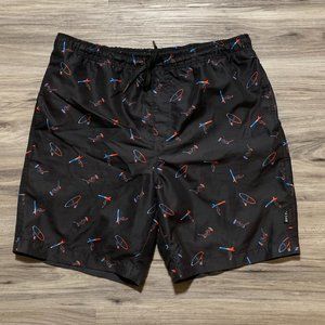 🔥4/$20 Mens Large Bathing Suit Swim Trunks BKLYN Brand